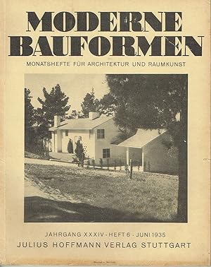 Seller image for Moderne Bauformen Monatshefte fr Architektur und Raumkunst for sale by Versandantiquariat Funke