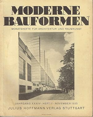 Moderne Bauformen Monatshefte für Architektur und Raumkunst