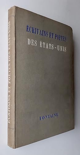 Seller image for Fontaine, revue mensuelle de la posie et des lettres franaises : Rdition du numro 27-28 d'aot 1943 : Ecrivains et potes des Etats-Unis d'Amrique - for sale by Le Livre  Venir