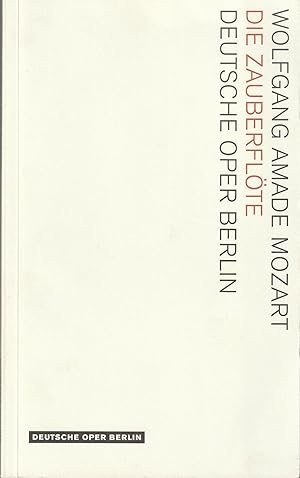 Imagen del vendedor de Programmheft Wolfgang Amadeus Mozart DIE ZAUBERFLTE 11. Januar 2009 a la venta por Programmhefte24 Schauspiel und Musiktheater der letzten 150 Jahre