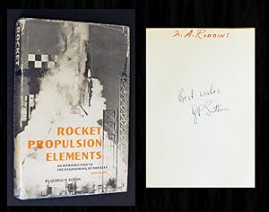 Seller image for Rocket Propulsion Elements 3rd Ed (Signed by George Sutton) for sale by Bookcharmed Books IOBA