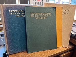 Katalog der Modernen Galerie Heinrich Tannhauser München + Nachtragswerk I, II + III. 4 Bände. Ei...