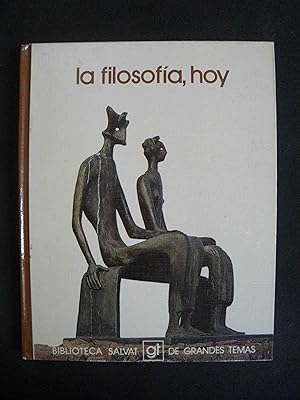 Seller image for La filosofa, hoy (incluye una entrevista a Jurgen Habermas) for sale by Vrtigo Libros