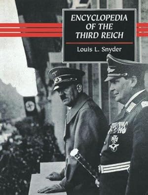 Immagine del venditore per Encyclopedia of the Third Reich venduto da WeBuyBooks