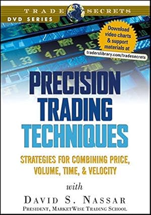 Seller image for Precision Trading Techniques: Strategies for Combining Price, Volume, Time, and Velocity: Strategies for Combining Price, Volume, Time, & Velocity (Wiley Trading Video) for sale by WeBuyBooks