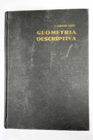 Image du vendeur pour Geometra descriptiva mis en vente par Alcan Libros