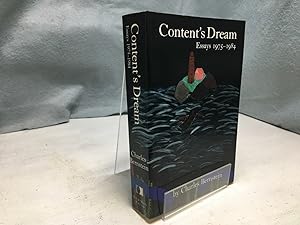 Seller image for CONTENT'S DREAM: ESSAYS 1975-1984. for sale by Any Amount of Books