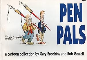 Seller image for [SIGNED] PEN PALS: A CARTOON COLLECTION for sale by BLACK SWAN BOOKS, INC., ABAA, ILAB