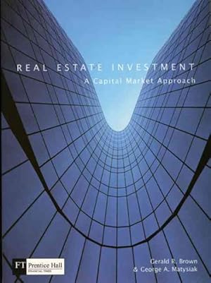 Imagen del vendedor de Real Estate Investment : A Capital Market Approach a la venta por GreatBookPricesUK