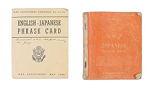 Bild des Verkufers fr Japanese Phrase Book [together with] English-Japanese Phrase Card zum Verkauf von Maggs Bros. Ltd ABA, ILAB, PBFA, BA