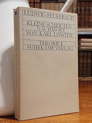 Kleine Schriften. Nachwort von Karl Löwith. Theorie 1.