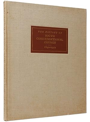 Immagine del venditore per The history of South Congregational Church, Springfield, Massachusetts . 1842-1942 venduto da Resource for Art and Music Books 