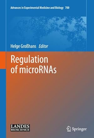 Seller image for Regulation of Micrornas for sale by BuchWeltWeit Ludwig Meier e.K.