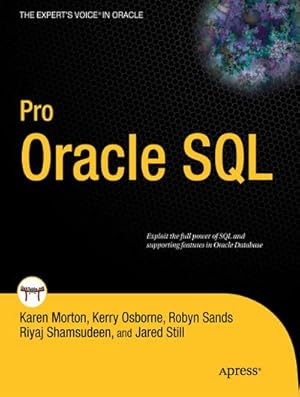 Seller image for Pro Oracle SQL for sale by BuchWeltWeit Ludwig Meier e.K.