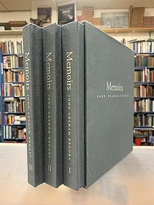Memoirs; John Graham Brooks; Chronicles of a Long Life. 3 Volume. Signed.