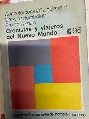 Seller image for CRONISTAS Y VIAJEROS DEL NUEVO MUNDO. for sale by Libros Ambig