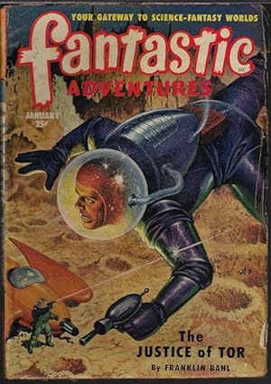 Seller image for FANTASTIC ADVENTURES: January, Jan. 1951 for sale by Books from the Crypt