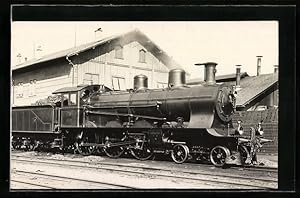 Postcard Englische Dampflokomotive No. 710
