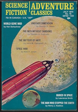 Seller image for SCIENCE FICTION ADVENTURES CLASSICS: July 1972, No. 19 for sale by Books from the Crypt