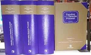 Imagen del vendedor de ESTUDIOS SOBRE DERECHO PROCESAL (4 VOLUMENES). a la venta por Libros Ambig