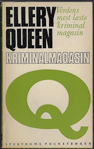 Seller image for ELLERY QUEEN KRIMINALMAGAZINE 15; Verdens Mest Laeste Kriminal Magasin 1970 for sale by Books from the Crypt