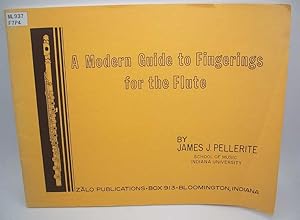 Seller image for A Modern Guide to Fingerings for the Flute for sale by Easy Chair Books