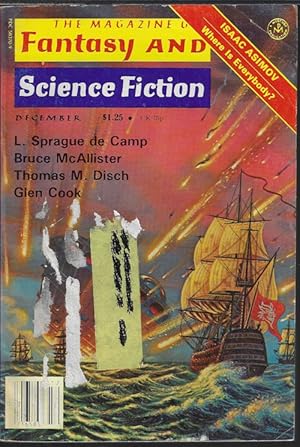 Seller image for The Magazine of FANTASY AND SCIENCE FICTION (F&SF): December, Dec. 1978 for sale by Books from the Crypt