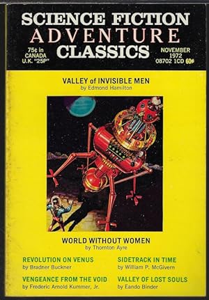 Seller image for SCIENCE FICTION ADVENTURES CLASSICS: November, Nov. 1972 for sale by Books from the Crypt