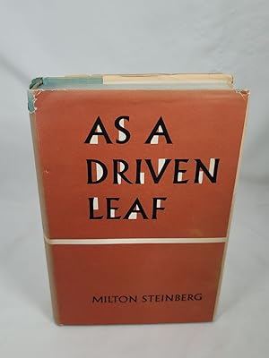 Imagen del vendedor de As a Driven Leaf a la venta por Third Person Books