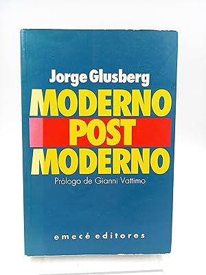 Moderno / Postmoderno. De Nietzsche al Arte global