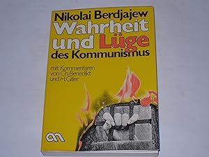 Seller image for Wahrheit und Lge des Kommunismus. for sale by Der-Philo-soph