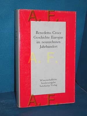 Bild des Verkufers fr Geschichte Europas Im Neunzehnten Jahrhundert zum Verkauf von Antiquarische Fundgrube e.U.