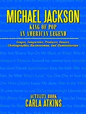 Seller image for Michael Jackson King of Pop an American Legend: Activity Book for sale by Collectors' Bookstore