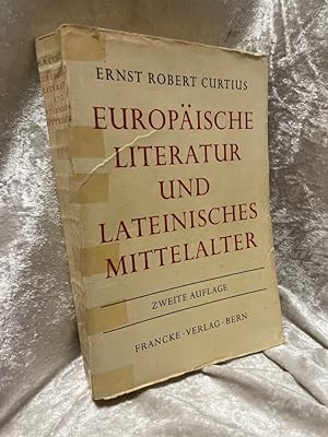 Bild des Verkäufers für Europäische Literatur und lateinisches Mittelalter zum Verkauf von Antiquariat Jochen Mohr -Books and Mohr-