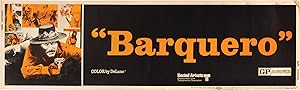 Bild des Verkufers fr Barquero (Original banner poster from the 1970 film) zum Verkauf von Royal Books, Inc., ABAA