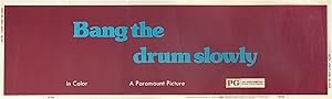 Bang the Drum Slowly (Original banner poster from the 1973 film)