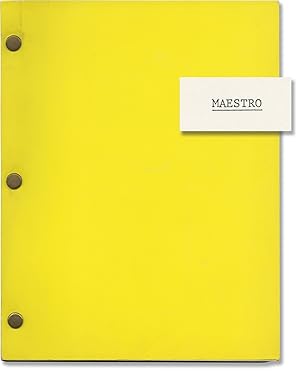 Maestro (Original screenplay for an unproduced film)