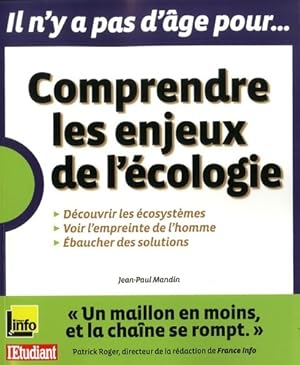 Bild des Verkufers fr Comprendre les enjeux de l'?cologie - Jean-Paul Mandin zum Verkauf von Book Hmisphres