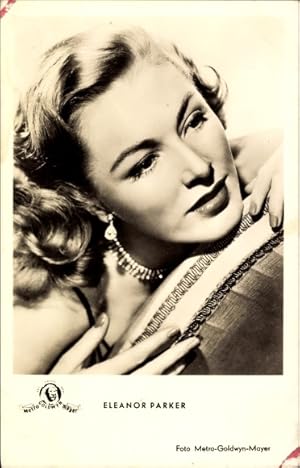 Bild des Verkufers fr Ansichtskarte / Postkarte Schauspielerin Eleanor Parker, Portrait, Film das Tal der Knige zum Verkauf von akpool GmbH