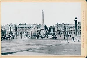Kabinett Foto Paris VIII., Place de la Concorde, la Madeleine