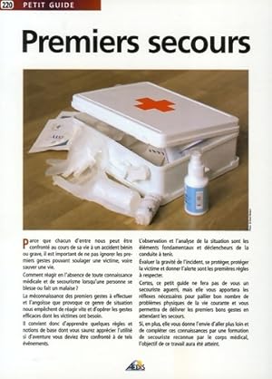 Seller image for PG220 - Premiers secours - Bruno Leprieur for sale by Book Hmisphres