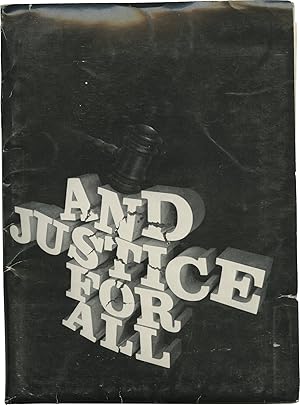 Bild des Verkufers fr And Justice for All [.And Justice for All] (Original press kit for the 1979 film) zum Verkauf von Royal Books, Inc., ABAA