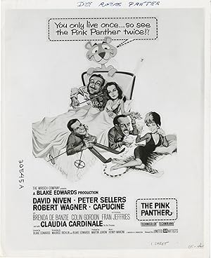 Seller image for The Pink Panther (Collection of five original photographs and press release ephemera from the 1963 film) for sale by Royal Books, Inc., ABAA