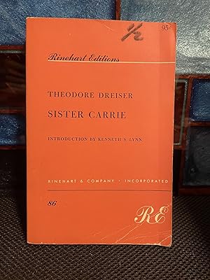 Seller image for Sister Carrie for sale by Matthew's Books