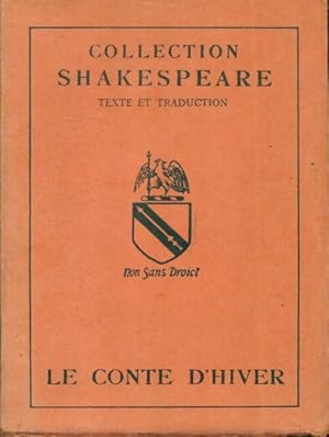 Image du vendeur pour Le conte d'hiver - William Shakespeare mis en vente par Book Hmisphres