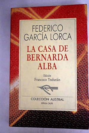 Imagen del vendedor de La casa de Bernarda Alba a la venta por Alcan Libros