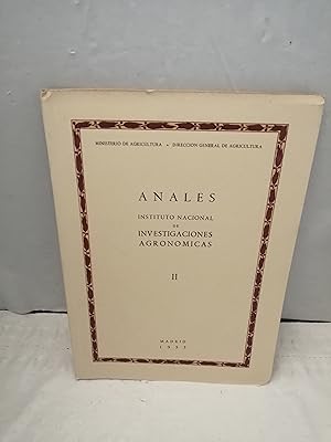 Imagen del vendedor de Anales Instituto Nacional de Investigaciones Agronmicas. Volumen II, Nmero 2 (Madrid, Junio 1953) a la venta por Libros Angulo