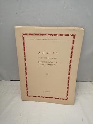 Imagen del vendedor de Anales Instituto Nacional de Investigaciones Agronmicas. Volumen II, Nmero 3 (Madrid, Junio 1953) a la venta por Libros Angulo