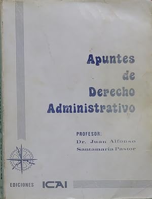 Imagen del vendedor de Apuntes de derecho Administrativo a la venta por Librera Alonso Quijano