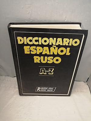 Imagen del vendedor de Gran Diccionario Ruso Espaol, A-Z (Comprende 70000 vocablos, edicin 1994 corregida, tapa dura) a la venta por Libros Angulo